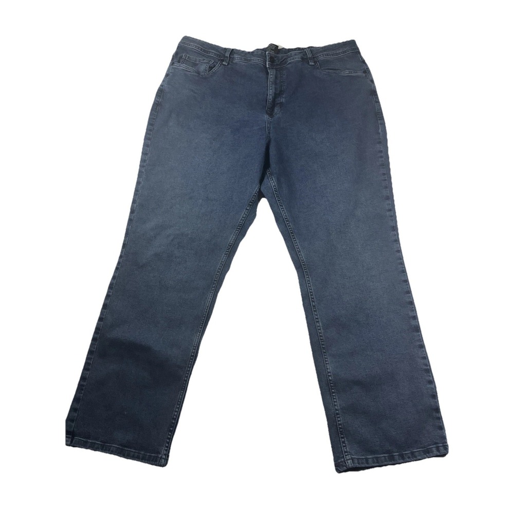 TPJ Men's Denim Jeans Thick Thicc Style Size 42 X 28 Baggy Jeans (022)